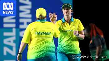 Glasgow was asleep and the Games weren't open as Australia got its first win