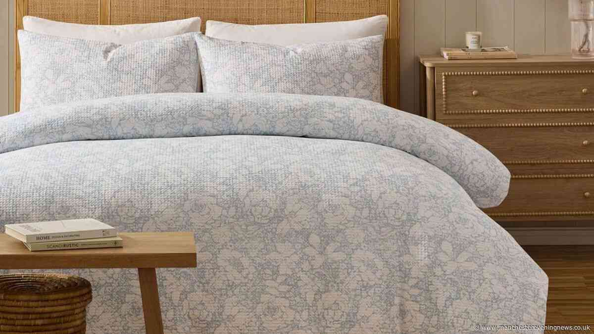 'Luxury' £50 French chateau-style bedding set reduced to £20 'makes me feel spoilt'