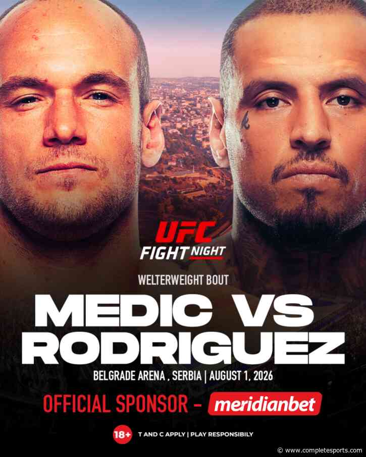 UFC Names Meridianbet Official Sponsor Of Fight Night Belgrade