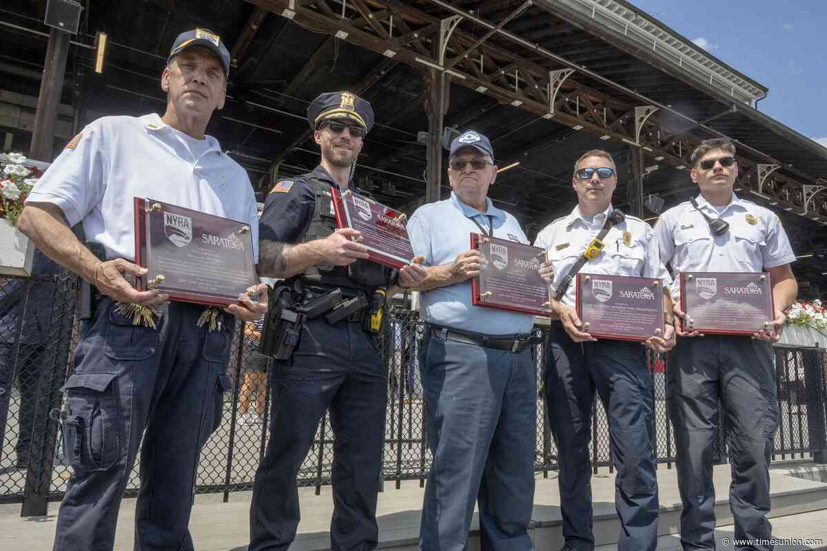 'There was no time to think': First responders honored at Saratoga for barn fire rescue