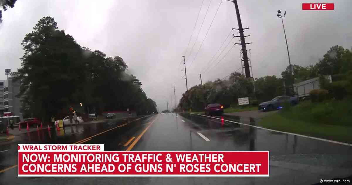 November Rain in July: Raleigh prepares for traffic, weather headaches for Guns N' Roses concert