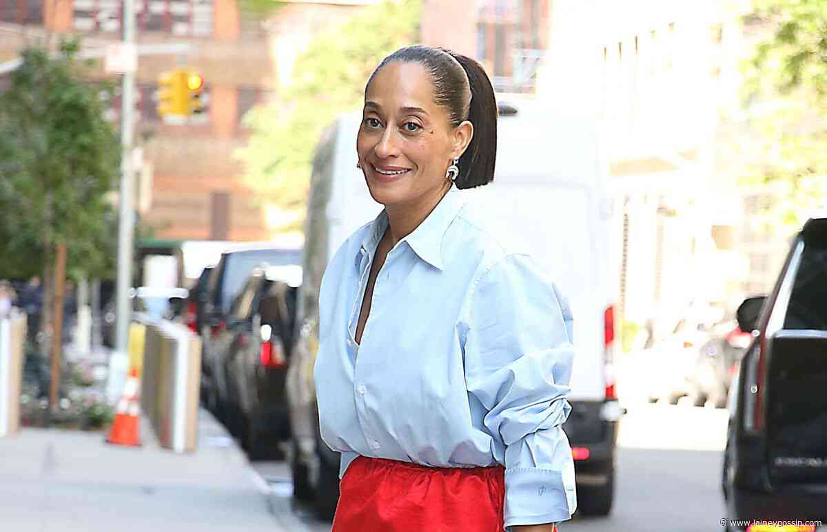 Tracee Ellis Ross’s perfect blunt pony