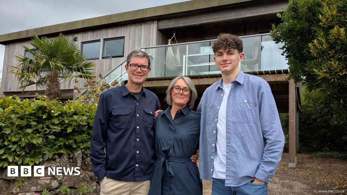 We transformed a timber holiday home into a James Bond-style house on stilts