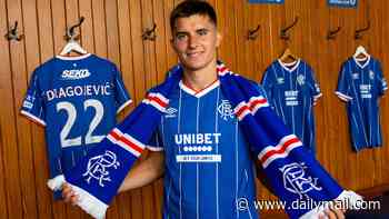 Rangers complete signing of highly-rated Serbian midfielder Vanja Dragojevic from Partizan Belgrade
