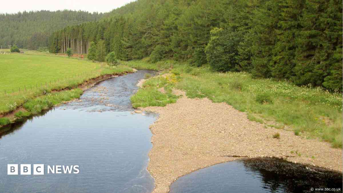 Dry spell leaves river flows 'among lowest on record'