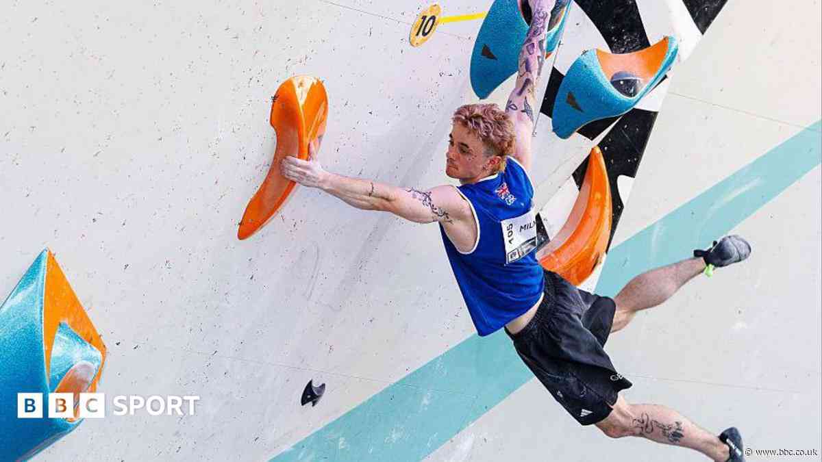European gold stokes Milne's Olympic boulder dream