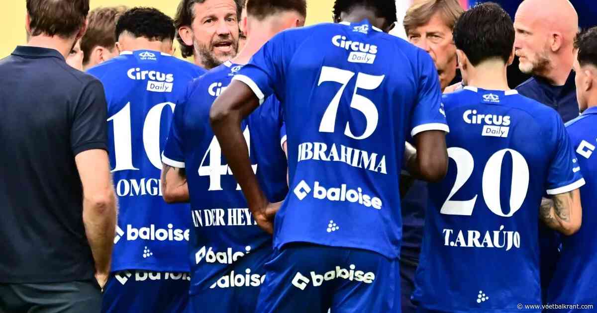 Het zal in terugmatch moeten gebeuren: KAA Gent blijft ook met vele nieuwkomers in zelfde bedje ziek