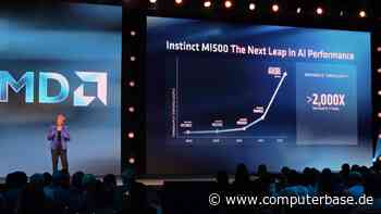 AMD Instinct und Helios: Roadmaps nennen MI500 und MI600, Updates im Jahrestakt
