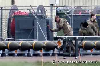 UK ready to shoot down Iranian missiles after Tehran threatens RAF base