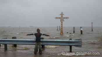 Horrifying video shows Bertha destroying coastal houses as dangerous storm will make second landfall TODAY