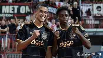 Ajax-debutant Abdalla (16) pakt record en komt in rijtje met Cruijff en Van Basten