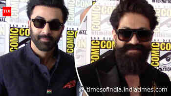 'Ramayana' stars Ranbir and Yash ARRIVE at Comic-Con: PICS