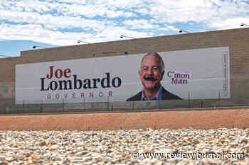 Police: Probe into vandalized Lombardo sign initiated by officers, not campaign