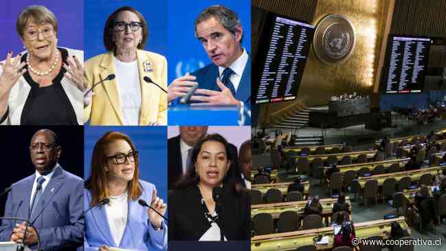 [En vivo] Bachelet debate con los otros cinco candidatos a liderar la ONU