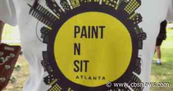 Paint N Sit ATL provides free art supplies to help improve community and mental health