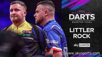Ruthless Littler dominates Rock to race into World Matchplay semis