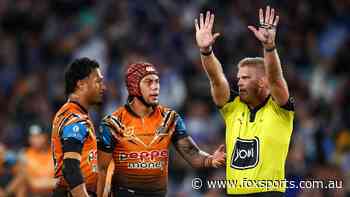 Fresh evidence sparks shock call on ‘bulls***’ Tigers ban as Souths star learns fate at NRL judiciary