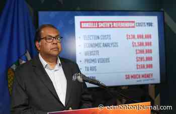 Nenshi calls on the provincial government to reveal cost of Alberta referendum