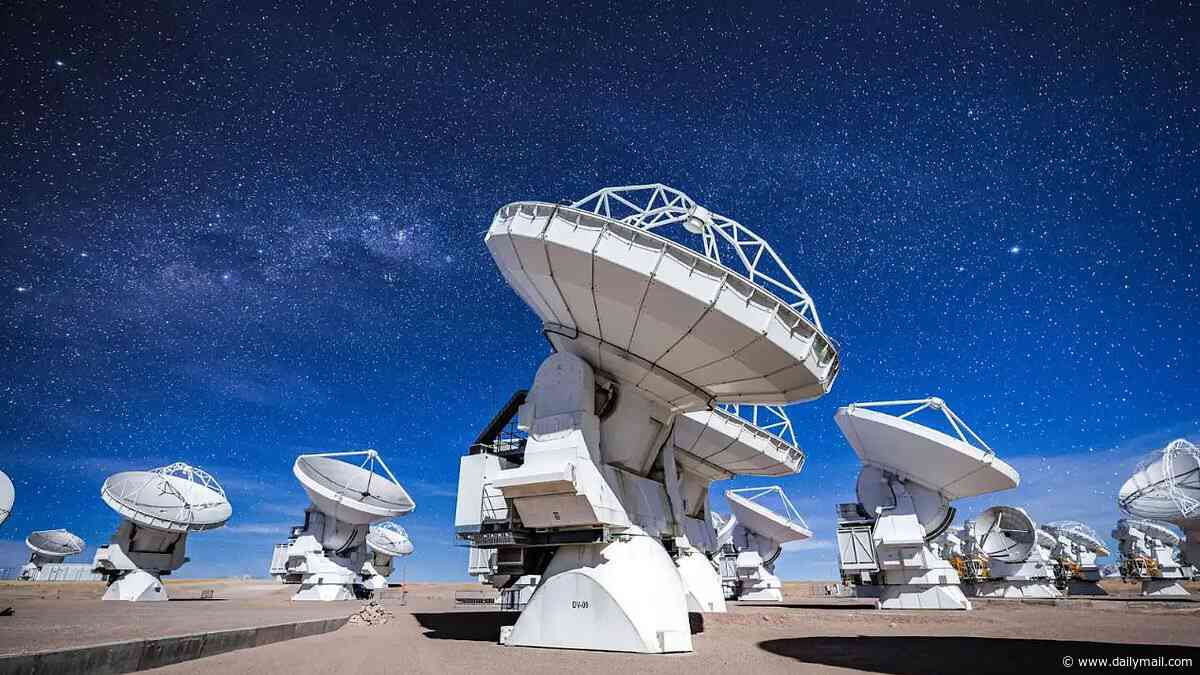 Is THIS why we haven't found aliens yet? Scientists claim extraterrestrial signals be hiding on a different radio channel
