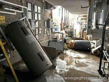 Photos reveal ‘pretty nasty’ scene inside flooded Dauphin hospital