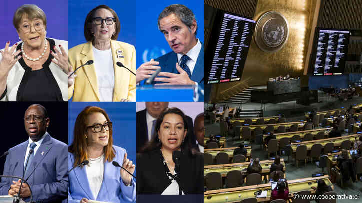 Bachelet debate con los otros cinco candidatos a liderar la ONU