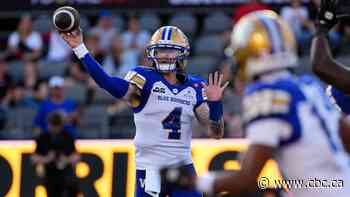 Dru Brown hopes to maintain winning ways as Bombers prepare to face Stamps