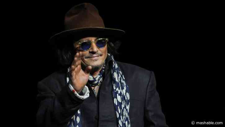 Bah, humbug: Johnny Depp wipes his grid for Ebenezer