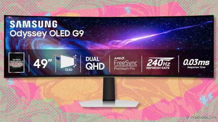 The 49-inch Samsung Odyssey G9 is back under $900 at Amazon — save over $200