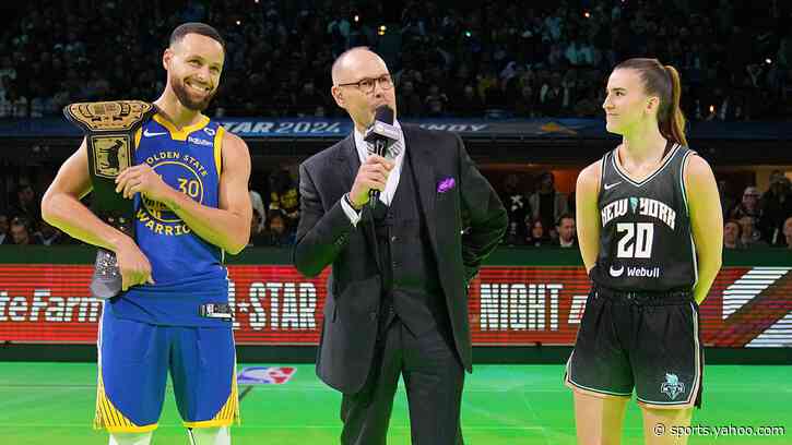 Sabrina Ionescu teases 3-point contest rematch with Warriors star Steph Curry