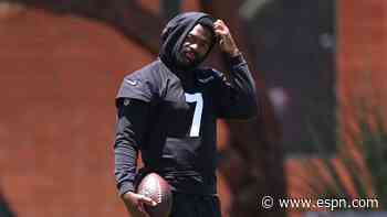 Cards' Brissett practices amid 'productive' talks