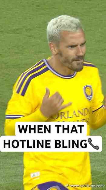 Griezmann FIRST @mls goal is a banger!🎉 @OrlandoCitySC fans loving Grizi already