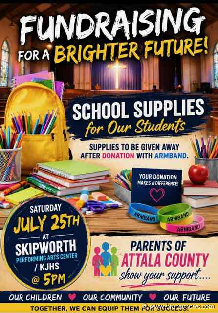 Gospel Fundraiser and Back-to-School Giveaway Set for July 25th in Kosciusko