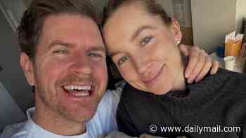 Baby joy! Sunrise star Sam Mac welcomes third child with fiancée Rebecca James and reveals his adorable name