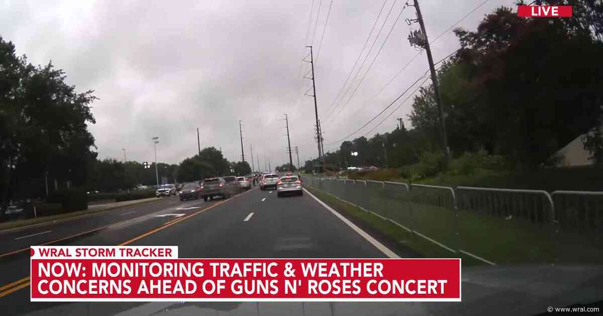 November Rain in July: Raleigh Guns N' Roses fans get weather & traffic luck for concert