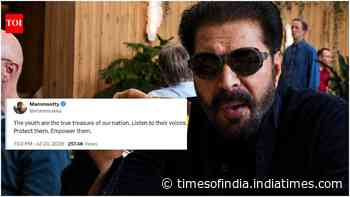 Mammootty backs Jantar Mantar student protest