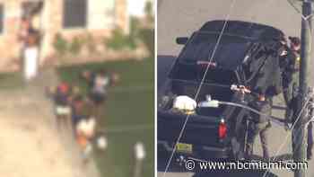 Police chase that began in Hallandale Beach ends with bailout into Fort Lauderdale home