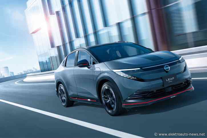 Nissan: Leistungsstarker Leaf Nismo EV für Japan vorgestellt