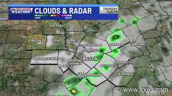 Stray shower possible before heat builds back