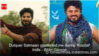 Bibin says DQ comforted him during 'Koodal' trolls