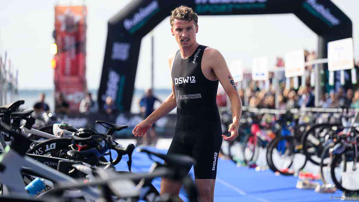 Gegner muss barfuß rennen: Verrückter Schuhklau wirbelt Meisterschafts-Triathlon durcheinander