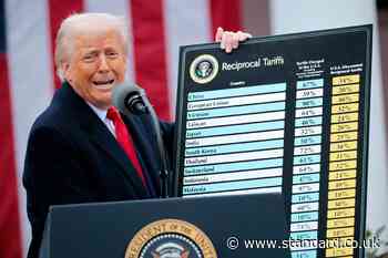 Trump slaps tariffs on UK and other major allies over 'forced labour'