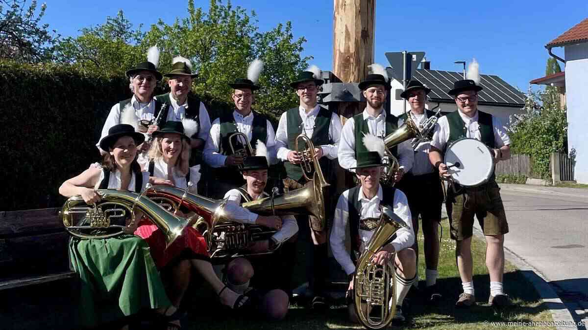 Blaskapelle Allershausen feiert 80-jähriges Bestehen – Volksfest wird mit Standkonzert eröffnet