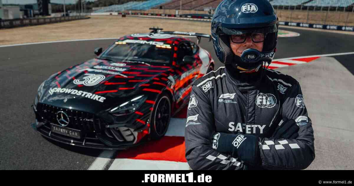 Neues Formel-1-Safety-Car von Mercedes debütiert in Ungarn