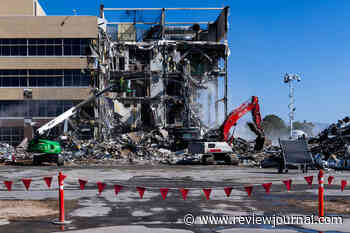 Demolition begins at shuttered Las Vegas building; housing project on deck