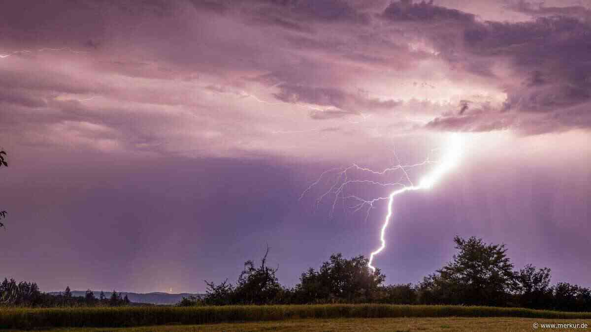 Hochsommer-Temperaturen in Bayern – und dann der nächste Gewitter-Knall