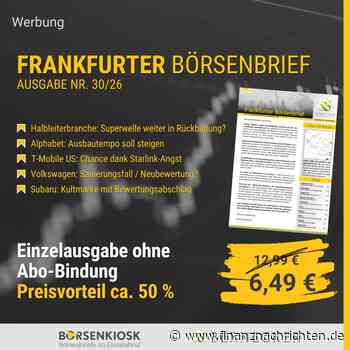 Werbung - Frankfurter Börsenbrief - Einzelausgabe ohne Abo-Bindung mit dickem Rabatt beim Börsenkiosk