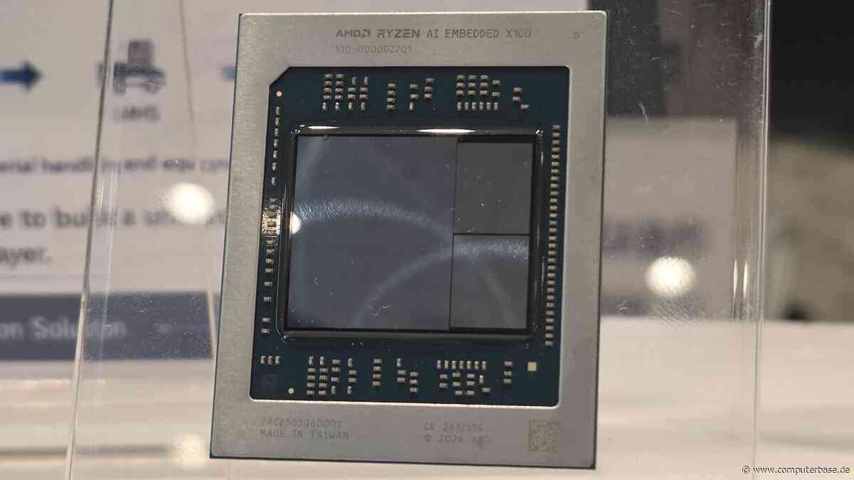 Ryzen AI Embedded X100: AMDs Embedded-Sparte geht mit Strix Halo All‑In