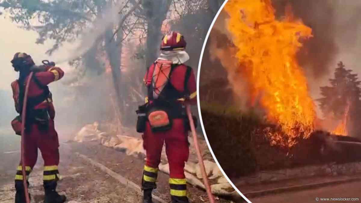 Beelden: Spanje roept noodtoestand uit vanwege verwoestende bosbranden