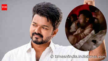 Watch: Ravi Mohan's fanboy reaction to Vijay's entry in 'Jana Nayagan'