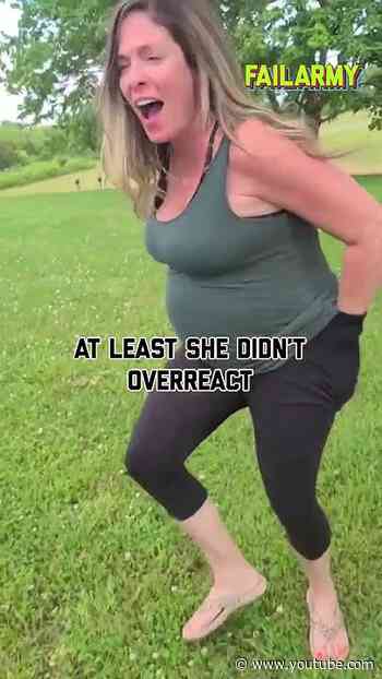 When you eat a lollipop during tick season 🍭 #candy #pregnant #newmom #reaction #fail